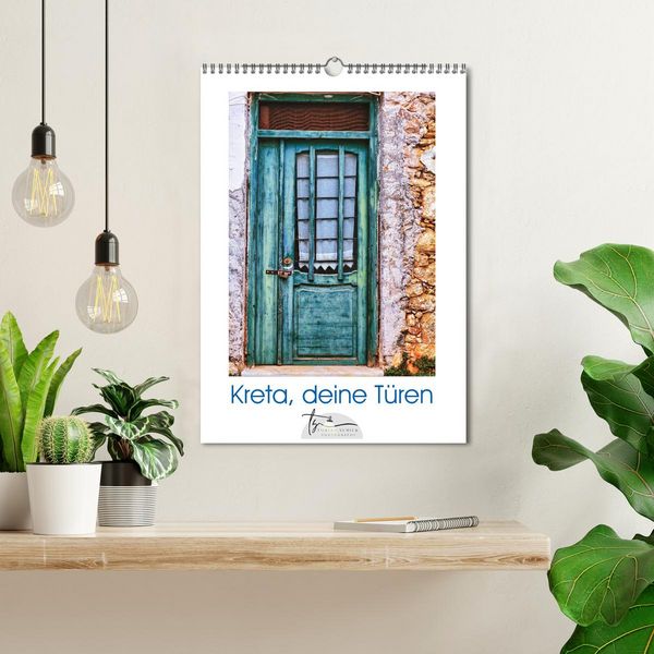 Produktbild: Kreta, deine T&uuml;ren (Wandkalender 2027 DIN A3 hoch), CALVENDO Monatskalender