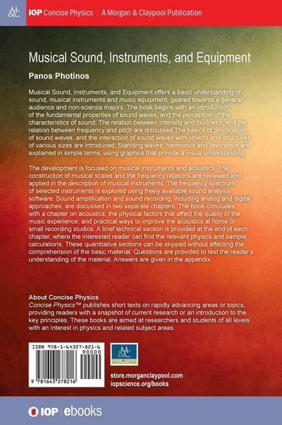 Produktbild: Musical Sound, Instruments, and Equipment