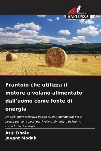 Produktbild: Frantoio che utilizza il motore a volano alimentato dall'uomo come fonte di energia