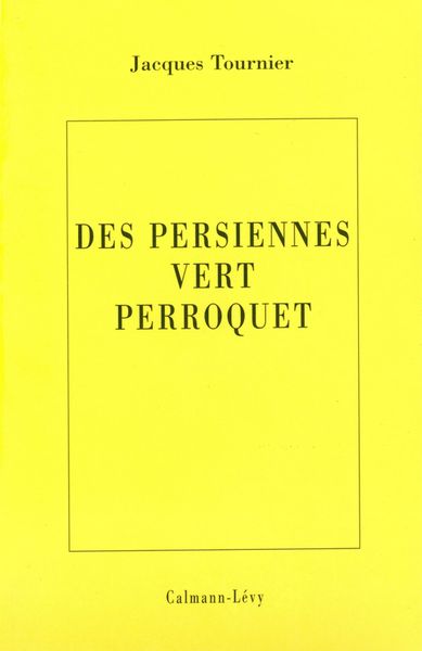 Produktbild: Les persiennes vert perroquet