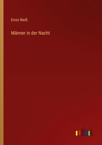 Produktbild: M&auml;nner in der Nacht