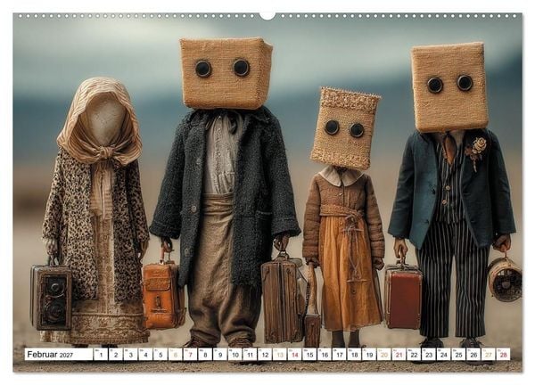 Produktbild: Die Nomaden der Fantasie (Wandkalender 2027 DIN A2 quer), CALVENDO Monatskalender