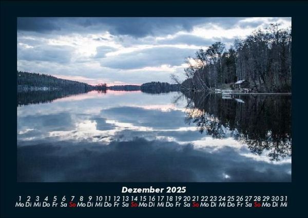 Produktbild: Die Seen der Erde 2025 Fotokalender DIN A5