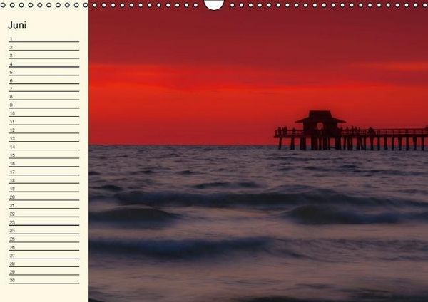 Produktbild: Immerw&auml;hrender Geburtstagskalender &ndash; Beautiful Sunsets (Wandkalender immerw&auml;hrend DIN A3 quer)