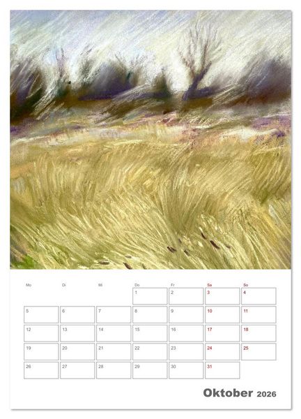 Produktbild: Anna Arndt Jahresimpressionen mit Planer (Wandkalender 2026 DIN A3 hoch), CALVENDO Monatskalender
