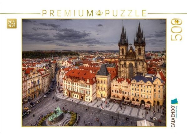 CALVENDO Puzzle Prag - Tschechische Republik | 500 Teile Lege-Größe 48 × 36 cm Foto-Puzzle für Erwachsene