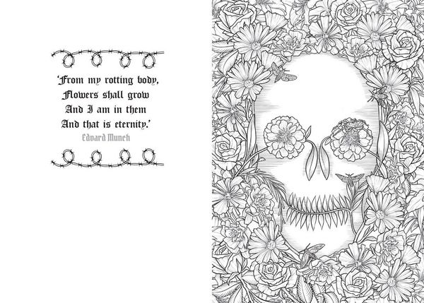 Produktbild: Goth Colouring Bk Pb