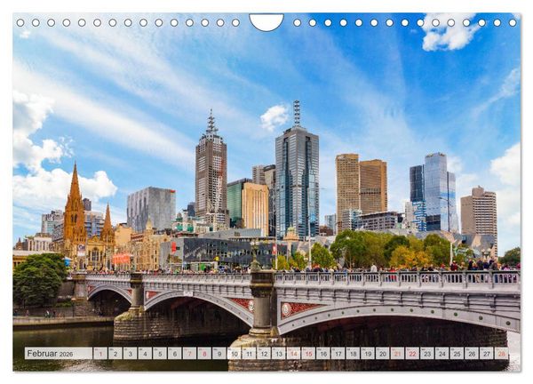 Produktbild: Australien Metropolen (Wandkalender 2026 DIN A4 quer), CALVENDO Monatskalender