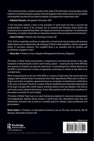 Produktbild: Principles of World Trade Law