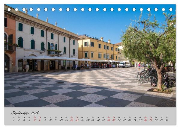 Produktbild: Sehnsuchtsziel Lago di Garda (Tischkalender 2026 DIN A5 quer), CALVENDO Monatskalender