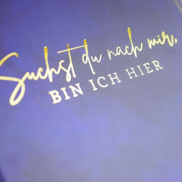 Produktbild: Suchst du nach mir, bin ich hier