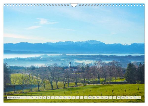 Produktbild: Wundersch&ouml;nes Oberbayern (Wandkalender 2026 DIN A3 quer), CALVENDO Monatskalender