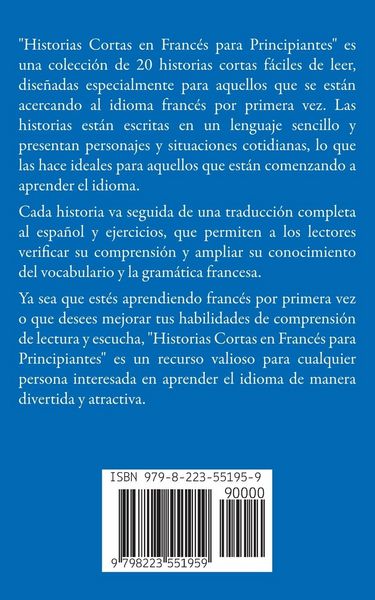 Produktbild: Historias Cortas en Franc&eacute;s para Principiantes