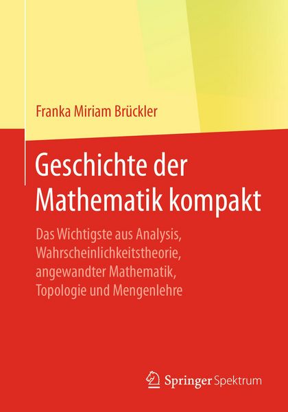 Produktbild: Geschichte der Mathematik kompakt