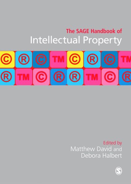 Produktbild: The SAGE Handbook of Intellectual Property