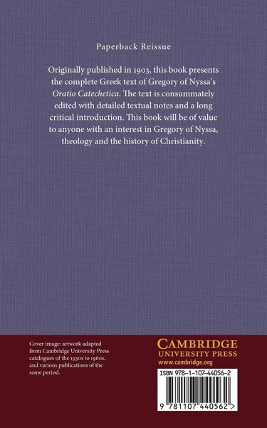 Produktbild: The Catechetical Oration of Gregory of Nyssa