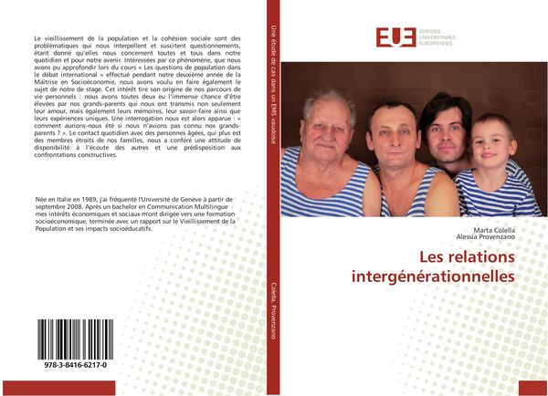 Produktbild: Les relations interg&eacute;n&eacute;rationnelles