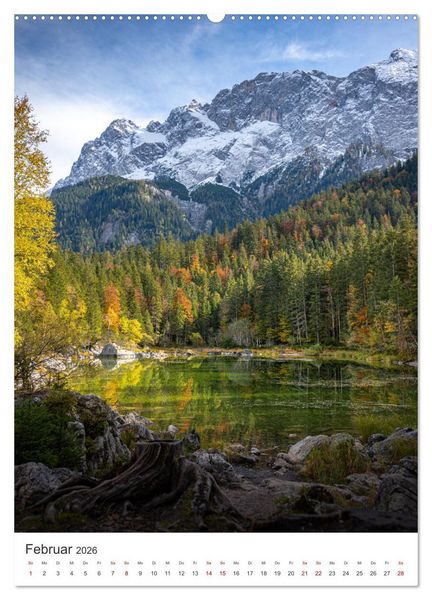 Produktbild: Herbstliches Allg&auml;u (Wandkalender 2026 DIN A2 hoch), CALVENDO Monatskalender