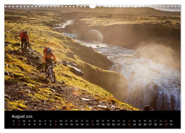 Produktbild: Bike Abenteuer Island (Wandkalender 2026 DIN A3 quer), CALVENDO Monatskalender