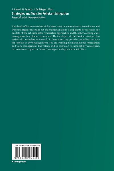 Produktbild: Strategies and Tools for Pollutant Mitigation