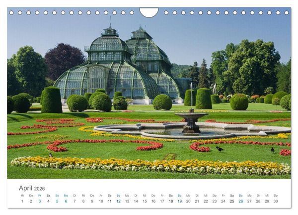 Produktbild: Traumhaftes Wien 2026 (Wandkalender 2026 DIN A4 quer), CALVENDO Monatskalender