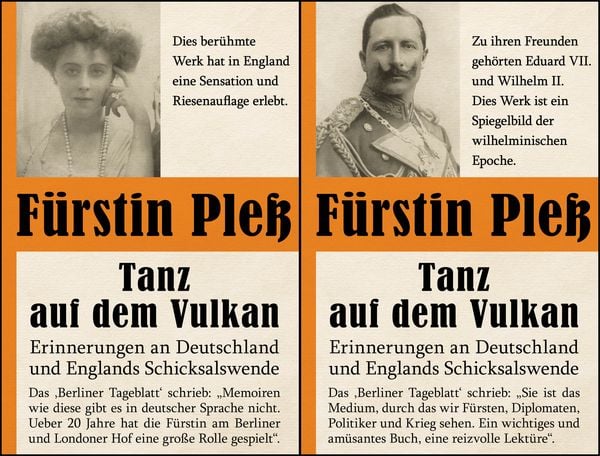 Produktbild: Tanz auf dem Vulkan &ndash; Erinnerungen an Deutschlands und Englands Schicksalswende - Bd. 1 + 2