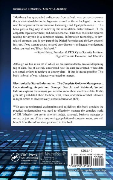 Produktbild: Electronically Stored Information