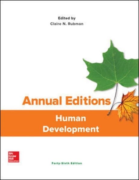 Produktbild: Annual Editions: Human Development