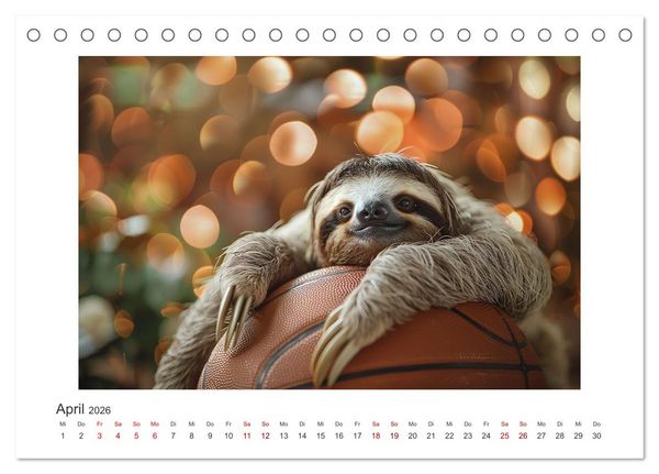 Produktbild: Einfach mal abh&auml;ngen (Tischkalender 2026 DIN A5 quer), CALVENDO Monatskalender