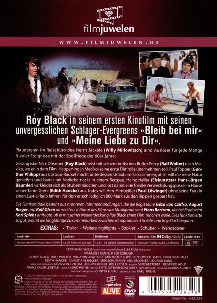 Produktbild: Das Paradies der flotten S&uuml;nder (Filmjuwelen)