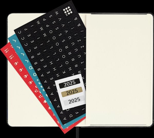 Produktbild: Moleskine 12 Month 25 Weekly Horizont. Pocket Geb Black