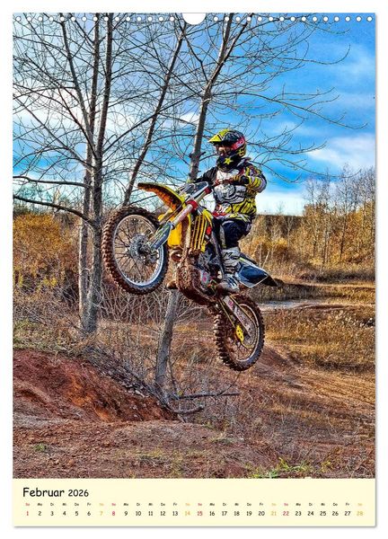 Produktbild: Motocross - einfach cool (Wandkalender 2026 DIN A3 hoch), CALVENDO Monatskalender
