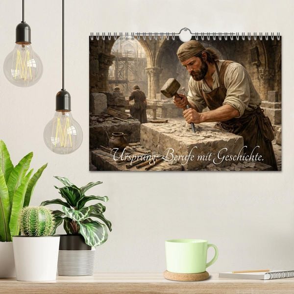 Produktbild: Ursprung: Berufe mit Geschichte. (Wandkalender 2027 DIN A4 quer), CALVENDO Monatskalender