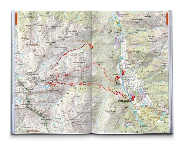 Produktbild: KOMPASS Wanderf&uuml;hrer Tiroler H&uuml;ttenwanderungen, 55 Touren mit Extra-Tourenkarte