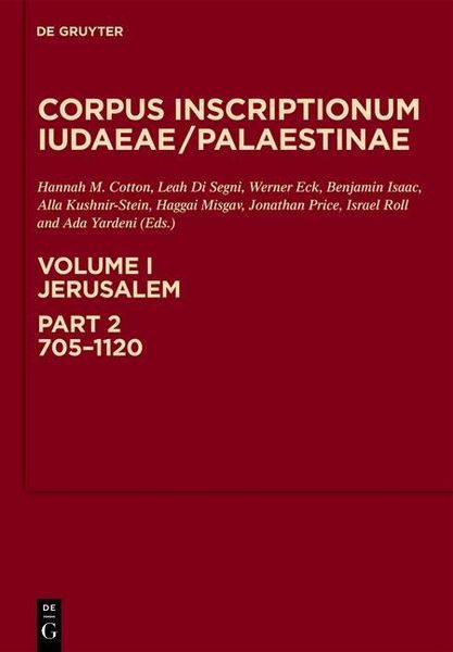 Produktbild: Jerusalem: 705-1120