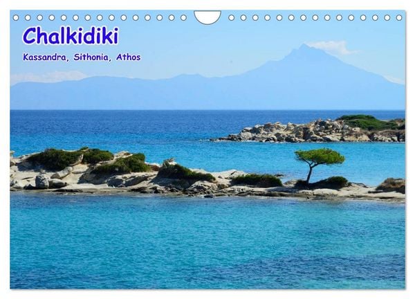 Produktbild: Chalkidiki: Kassandra, Sithonia, Athos (Wandkalender 2026 DIN A4 quer), CALVENDO Monatskalender