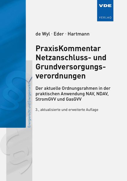 Produktbild: PraxisKommentar Netzanschluss- und Grundversorgungsverordnungen