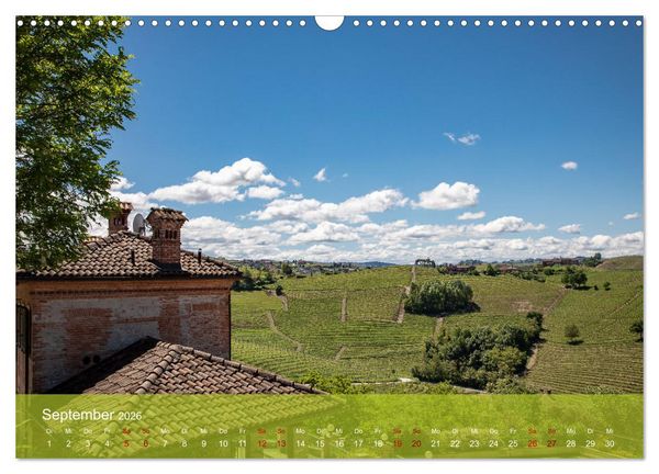 Produktbild: Barolo und Barbaresco (Wandkalender 2026 DIN A3 quer), CALVENDO Monatskalender