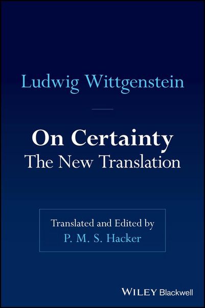 Produktbild: On Certainty: The New Translation