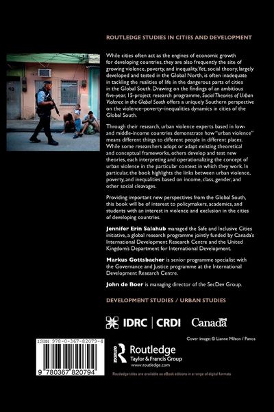 Produktbild: Social Theories of Urban Violence in the Global South