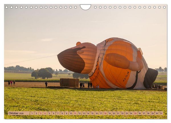 Produktbild: Montgolfiade der Ballone im Sauerland (Wandkalender 2026 DIN A4 quer), CALVENDO Monatskalender