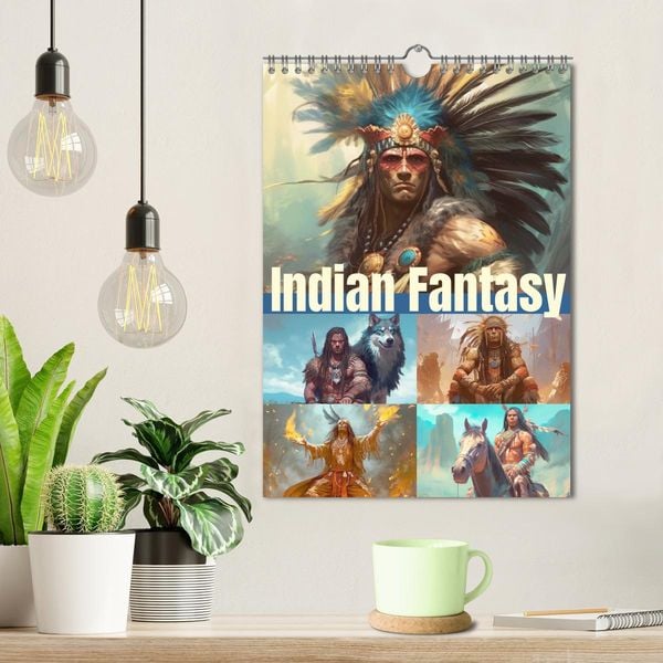 Produktbild: Indian Fantasy (Wandkalender 2026 DIN A4 hoch), CALVENDO Monatskalender