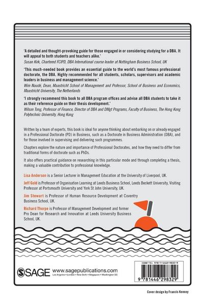 Produktbild: A Guide to Professional Doctorates in Business and Management