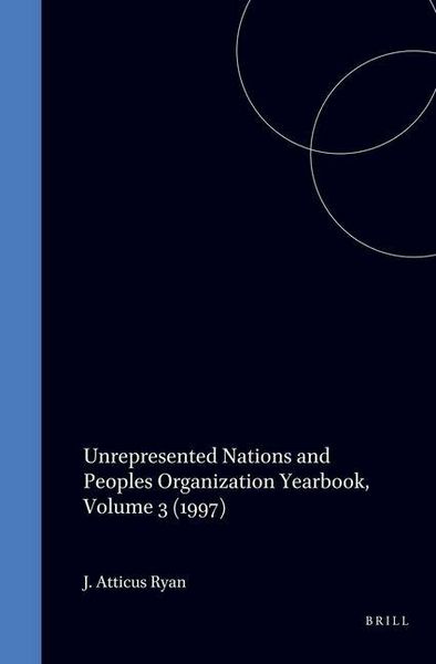 Produktbild: Unrepresented Nations and Peoples Organization:Vol. 3:Yearbook 1997