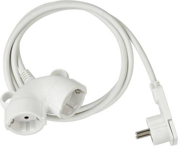 Produktbild: Brennenstuhl 1161820220 Strom Verl&auml;ngerungskabel Wei&szlig; 10.00 m H05VV-F 3G 1,5 mm&sup2;