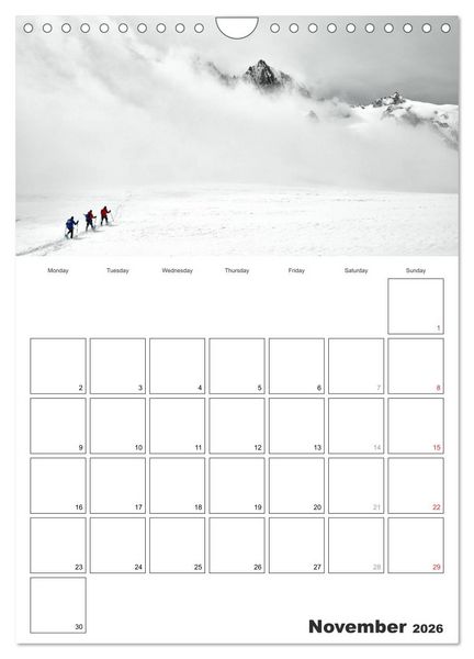Produktbild: EXPLORING ALPS (Wall Calendar 2026 DIN A4 portrait), CALVENDO 12 Month Wall Calendar