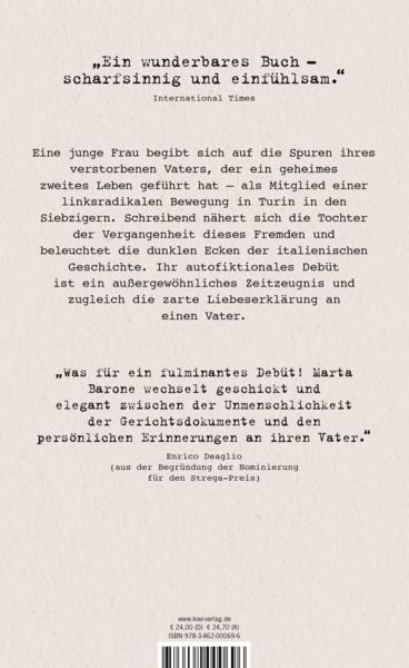 Produktbild: Als mein Vater in den Stra&szlig;en von Turin verschwand