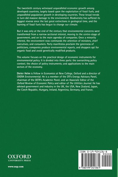 Produktbild: Environmental Policy