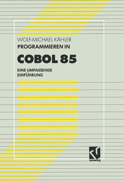 Produktbild: Programmieren in COBOL 85