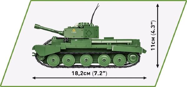 Produktbild: COBI Historical Collection 2269 - Cromwell MK.IV, Panzer, WWII, Bausatz, 544 Teile